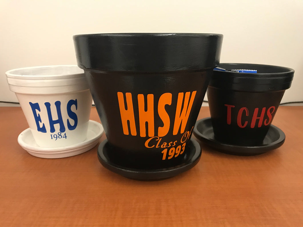 Personalized Flower Pot