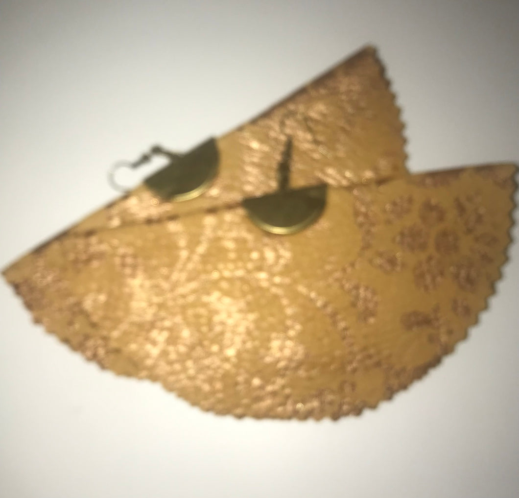 HemiSphere Floral Earring (Large)
