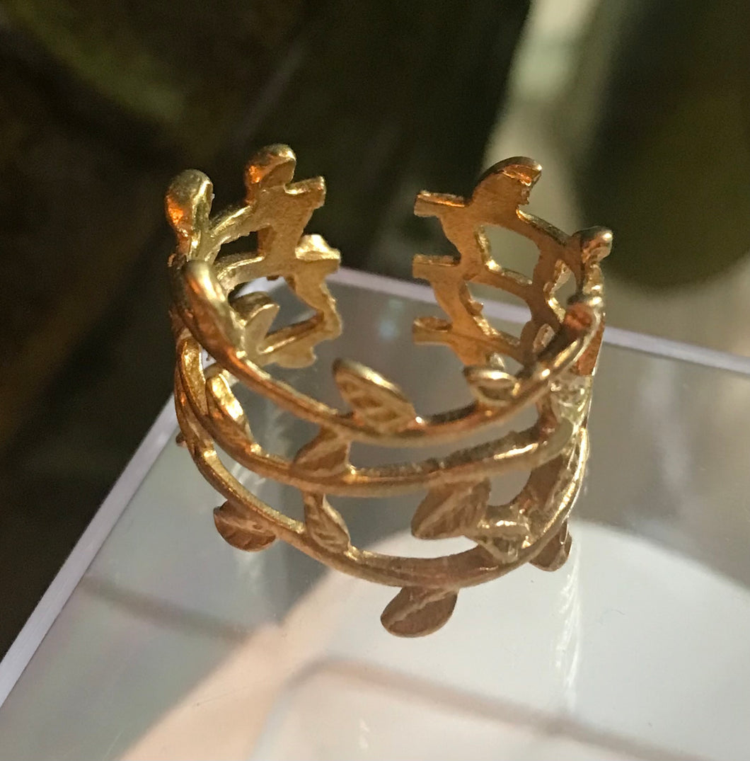 Vine Band Ring